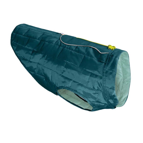 Kurgo Loft Dog Jacket - Reversible - Ink Blue/Sea Glass - Size Small - Picture 3 of 4